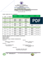 Teacher Schedule