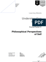 UTS Philosophical Perspective of The Self