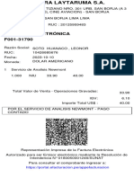F001-31790 Factura Electrónica