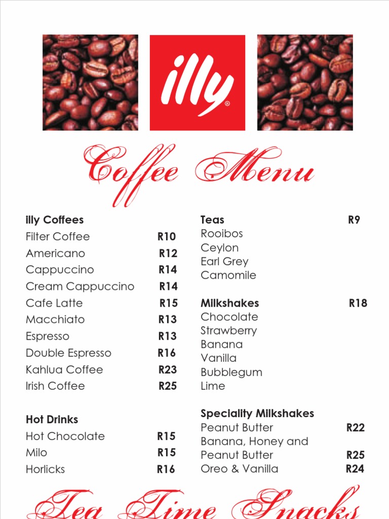 Finnezz Coffee and Breakfast Menu | PDF | Salad | Steak