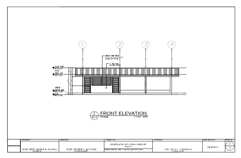 Construction Plans for Recovery Facility | PDF