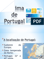 O Clima de Portugal