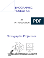 Orthographics Projection Notes Mehanical Engineering