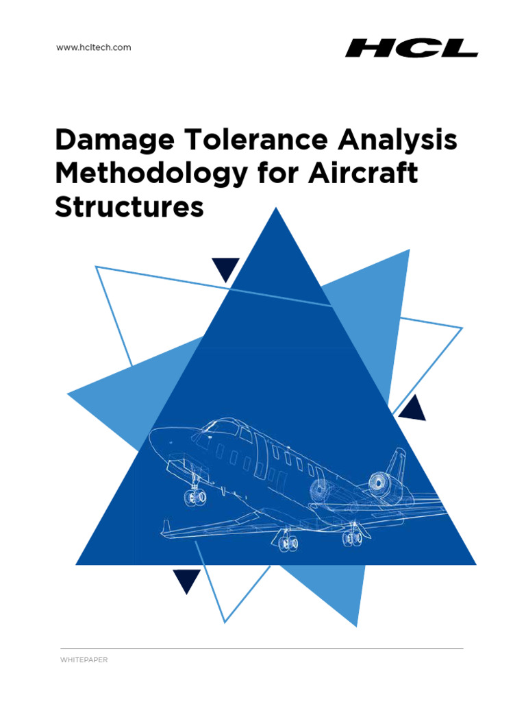 Aircraft Damage Tolerance Methodology | PDF | Fracture Mechanics | Fracture