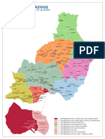 Mapa Limites Arciprestazgos 2023