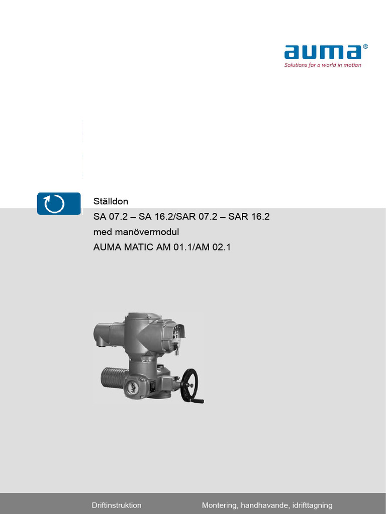 Auma Manual | PDF