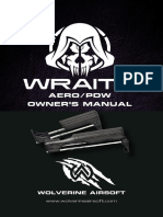 WRAITH Aero & PDW Owner's Manual