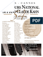 Concours Piano Claude Kahn 2023