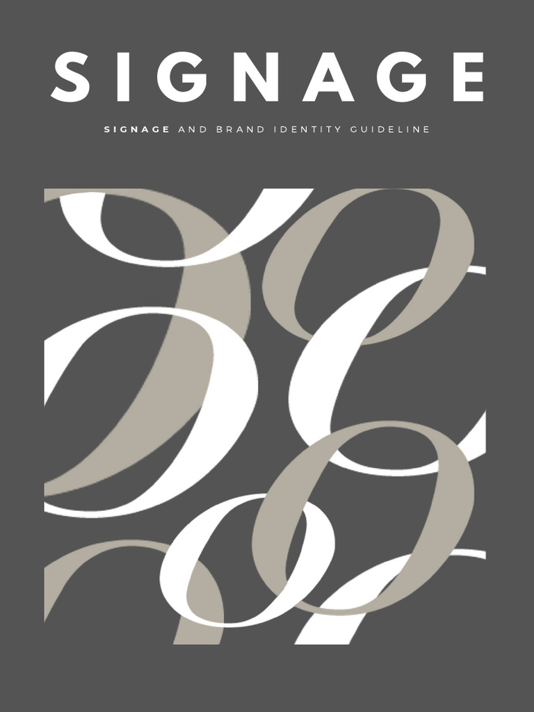 8) Oakwood Signage Guideline 2021 PDF Logos Brand