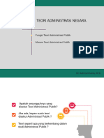 PIAP (5) Teori Administrasi Publik