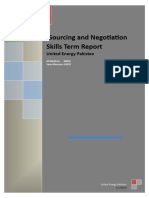 Sourcing Term Report