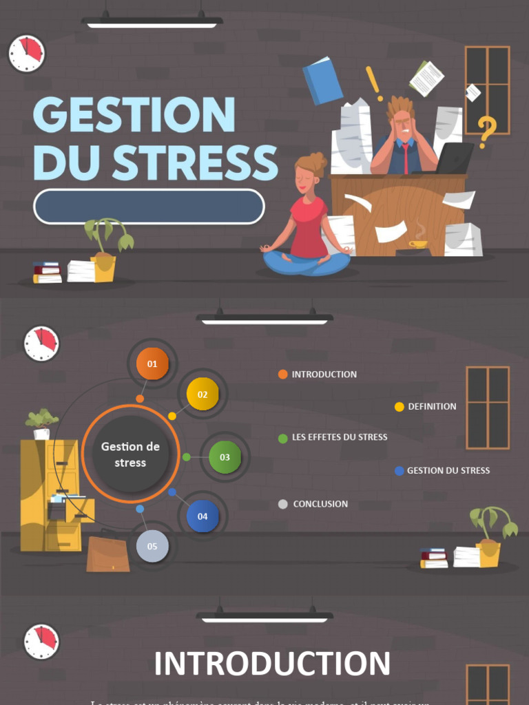 Définition et gestion du stress | PDF | Stress (Biologie) | Physiologie