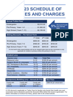 2023 Fee Schedule KH