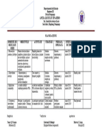 Șablon de Plan de Acțiune