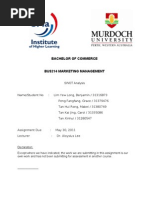 Bus214 Mm - Swot Analysis 64% (3.2)