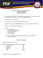 Pageant Judging Criteria Overview | PDF