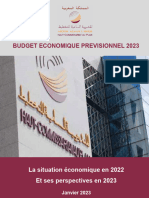 Budget Économique Prévisionnel 2023 - La Situation Économique en 2022 Et Ses Perspectives en 2023 (Version Française)