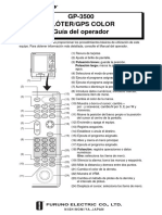 Manual Operación GP-3500 Español