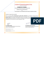 GMCS Certificate