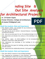Understanding Site & Carrying Out Site Analysis For Architectural Projects