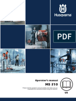 Husqvarna MS510 Operator's Manual