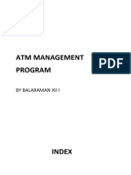 Word For Atm (Balaraman)