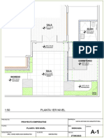 A-1 PLANTA REMODELACIÓN - Plano