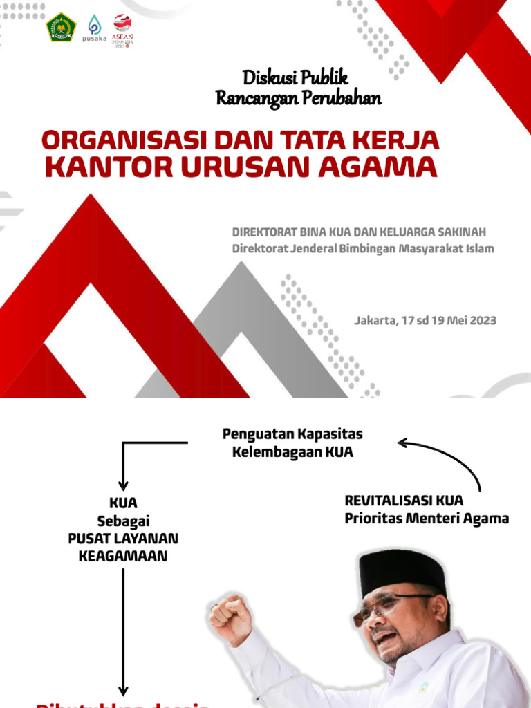 Organisasi Tata Kerja Kementerian Agama | PDF
