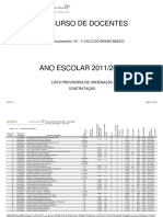 110 - 1º Ciclo Do Ensino Básico