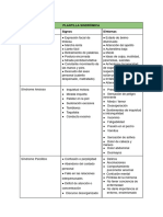 Plantilla Psicopatologica y Sindromica