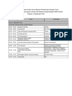 Jadwal Pelaksanaan Kuliah Umum Menteri Perindustrian