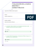 Tarea 1 - ACTUALIZACIÓN EN LA NUEVA LEY DE SUMINISTRO Y CONTRATACIONES PÚBLICAS Respuestas