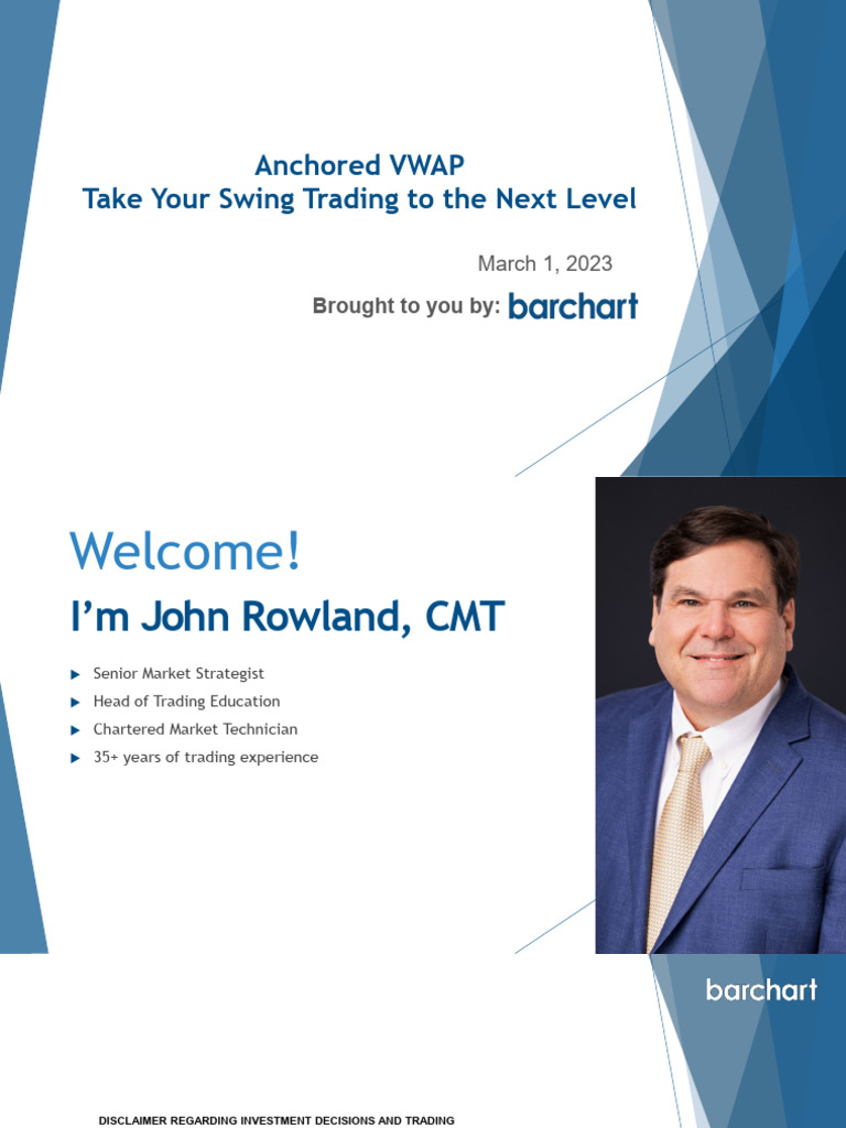 Anchored VWAP-Take Your Swing Trading To The Next Level | PDF | Day ...