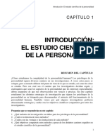 (Pervin) La Ciencia de La Personalidad. Capítulo.1