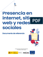 Documento de Referencia de Presencia en Internet y Redes Sociales