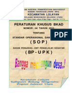 Sop - BP - Upk Kec. Lolayan