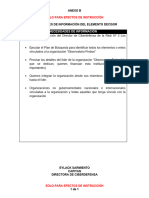 Necesidades de Información Redi Los Llanos