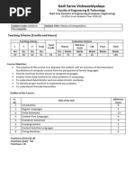 CE503-N Theory of Computation