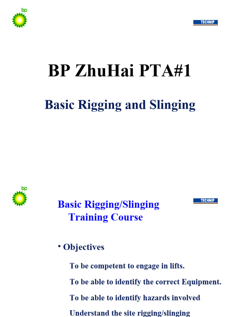 111 Rigging and Slinging PDF