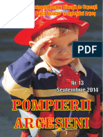 Revista Pompierii Argeseni Nr. 13 Din 2014
