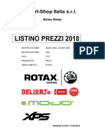 2018 KSI Listino Prezzi Rotax Completo