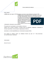 Carta de Apresentacao