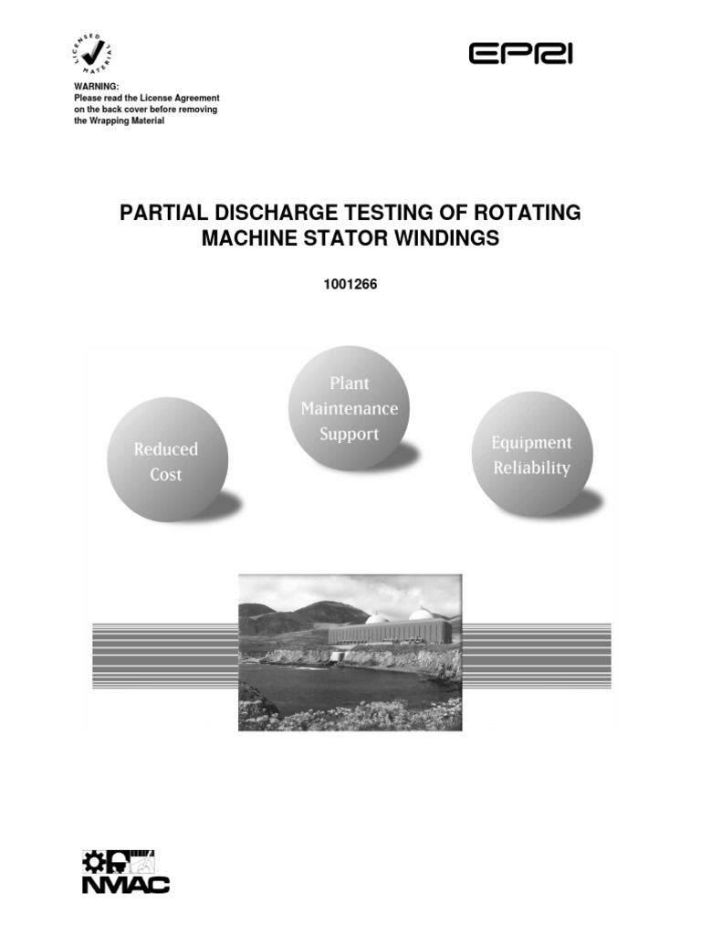 Partial Discharge Testing of Rotating Machine Stator Windings | PDF ...