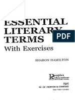 Sharon Hamilton - Essential Literary Terms - With Exercises