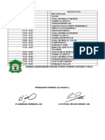 Jadwal Keseharian Santri