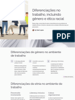 Diferenciacoes No Trabalho Incluindo Genero e Etica Racial