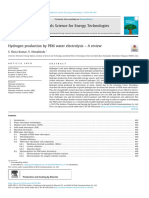 Hydrogen production by PEM water electrolysis â€“ A review_Shiva_2019