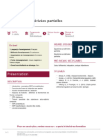 Equations Aux Dérivées Partielles