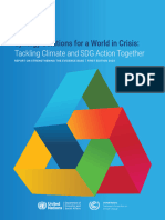 UN Climate SDG Synergies Report