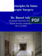 Basic Principles in Sinus Endoscopic Surgery